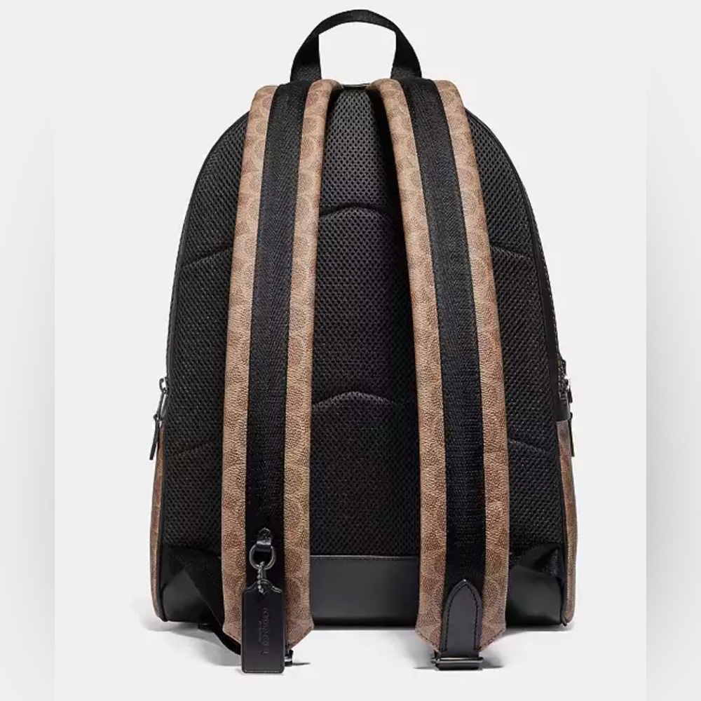 Coach Academy Backpack In Signature Canvas - Picture 2 of 13